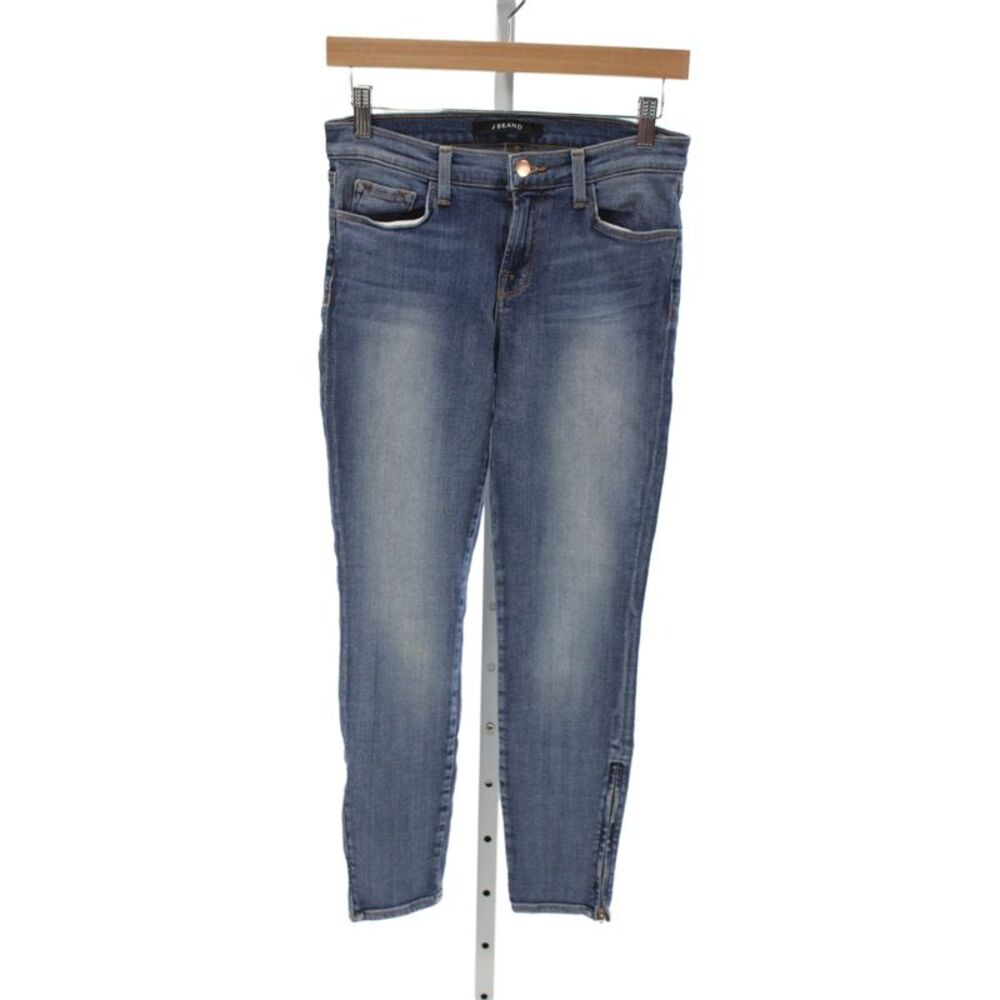 J Brand Womens Ankle Skinny Mid Rise Blue Jeans Size 27